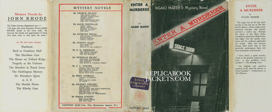 Marsh, Ngaio ENTER A MURDERER reprint c.1936