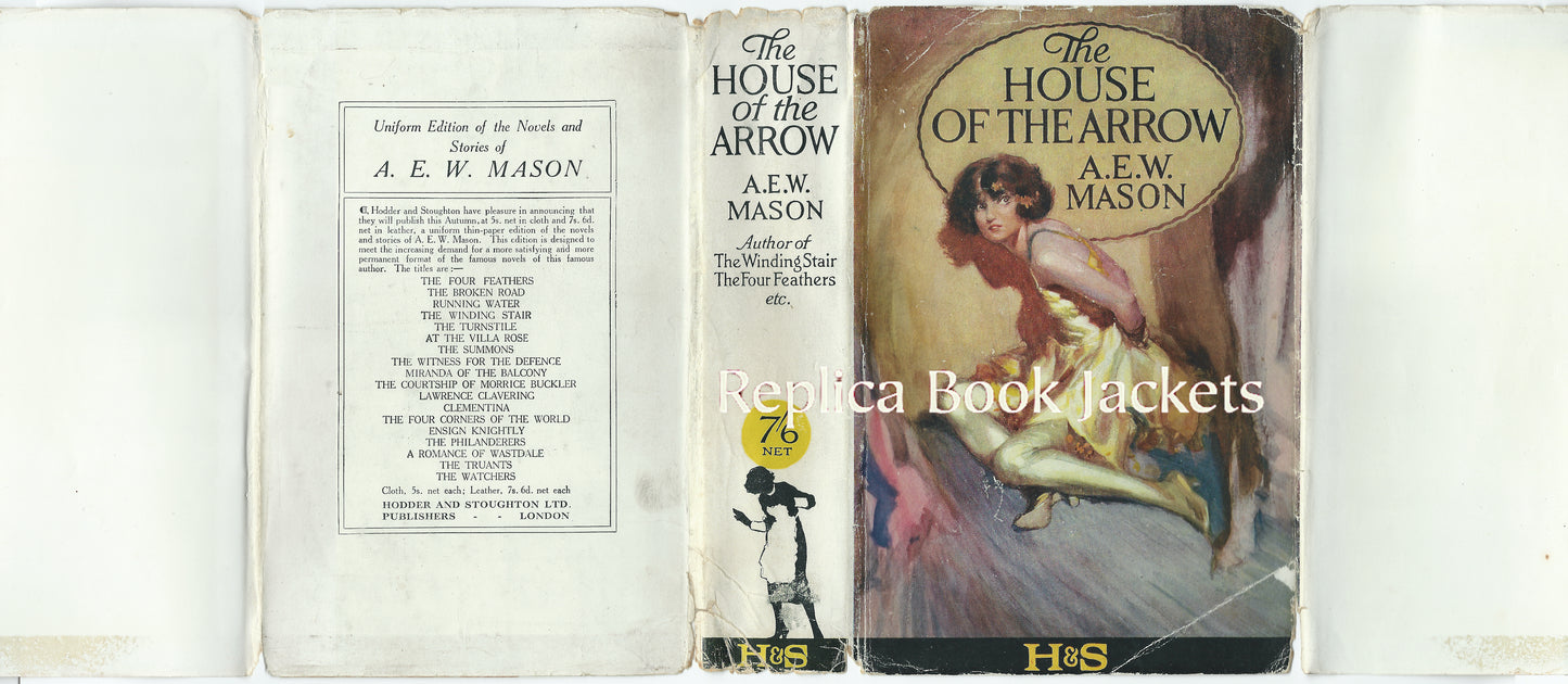 Mason, A.E.W. THE HOUSE OF THE ARROW 1st UK 1924
