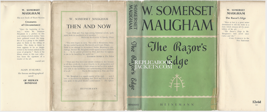 Maugham, W. Somerset. THE RAZOR'S EDGE UK 1947 Early Printing