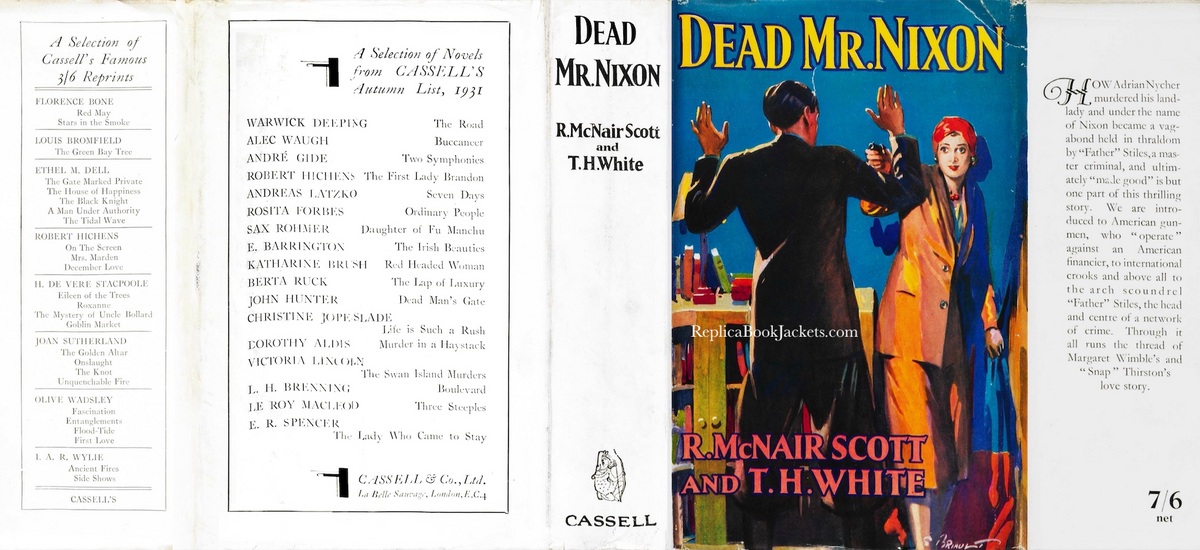 McNair Scott, Ronald & White, T.H. DEAD MR. NIXON 1st UK 1931