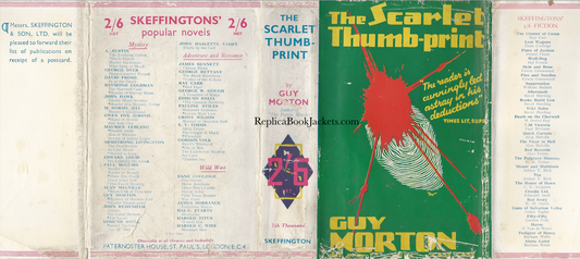 Morton, Guy THE SCARLET THUMB-PRINT 7th Thousand UK 1931
