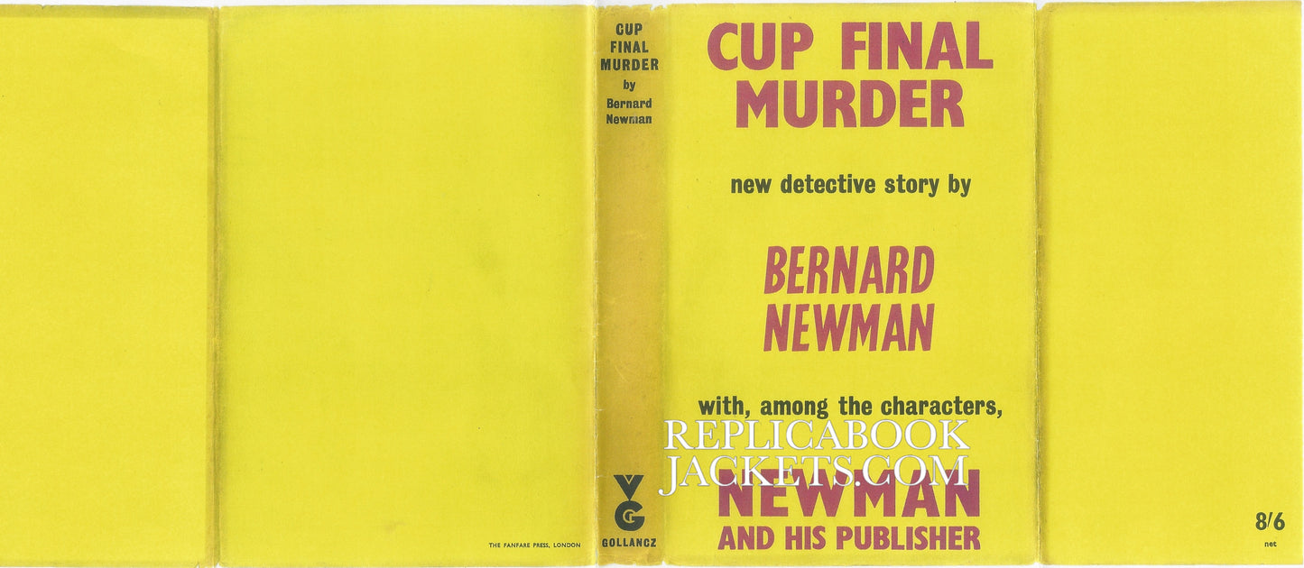 Newman, Bernard. CUP FINAL MURDER 1st UK 1950
