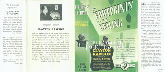 Rawson, Clayton. THE FOOTPRINTS ON THE CEILING 1st UK 1939