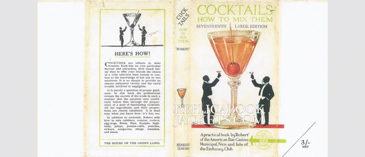 Vermeire, Robert COCKTAILS AND HOW TO MIX THEM by 'Robert' Later printing. c.1940s/'50s