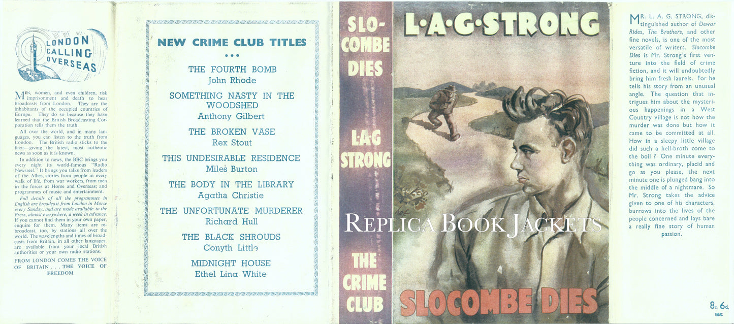 Strong, L.A.G. SLOWCOMBE DIES 1st UK 1942