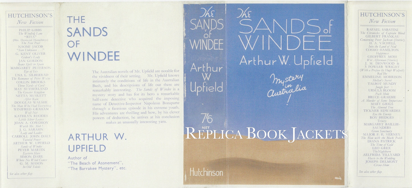 Upfield, Arthur THE SANDS OF WINDEE 1st UK 1931