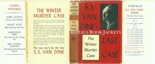 Van Dine, S.S. THE WINTER MURDER CASE 1st UK 1939