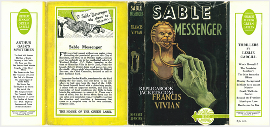 Vivian, Francis. SABLE MESSENGER 1st UK 1947