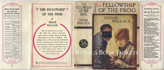 Wallace, Edgar. THE FELLOWSHIP OF THE FROG 1st UK early reprint c.1926