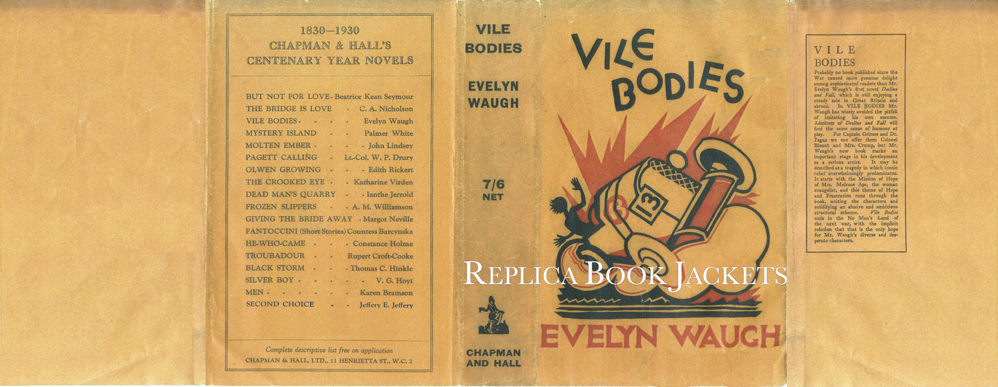 Waugh, Evelyn VILE BODIES 1st UK 1930