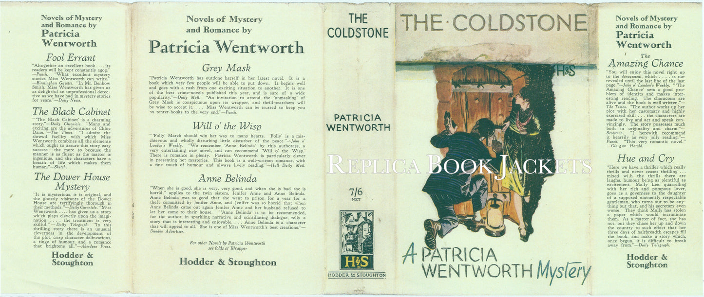 Wentworth, Patricia THE COLDSTONE 1st UK 1930