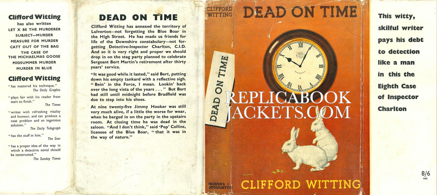 Witting, Clifford DEAD ON TIME 1st UK 1948