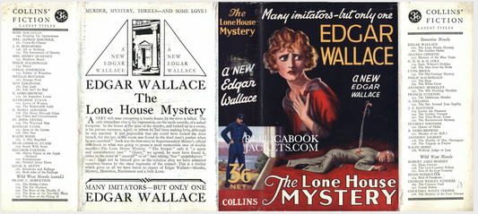 Wallace, Edgar. THE LONE HOUSE MYSTERY 1st UK 1929