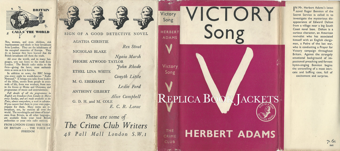 Adams, Herbert VICTORY SONG 1st UK 1943