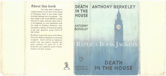 Berkeley, Anthony DEATH IN THE HOUSE 1st UK 1939