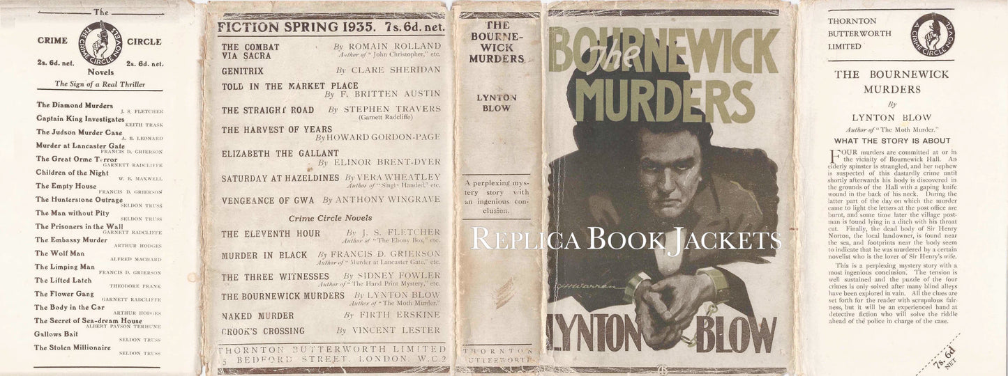 Blow, Lynton THE BOURNEWICK MURDERS 1st UK 1935