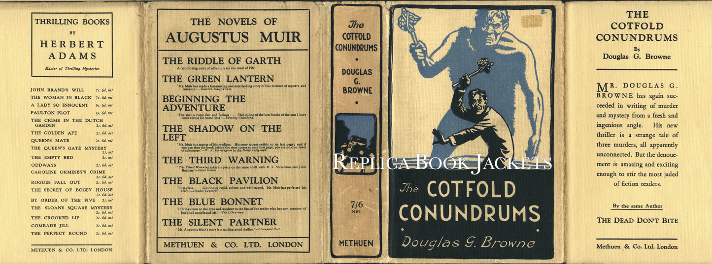 Browne, Douglas G. THE COTFOLD CONUNDRUMS 1st UK 1933