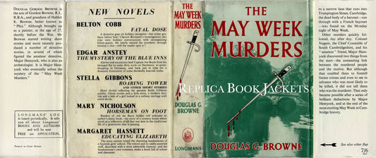 Browne, Douglas G. THE MAY-WEEK MURDERS 1st UK 1937