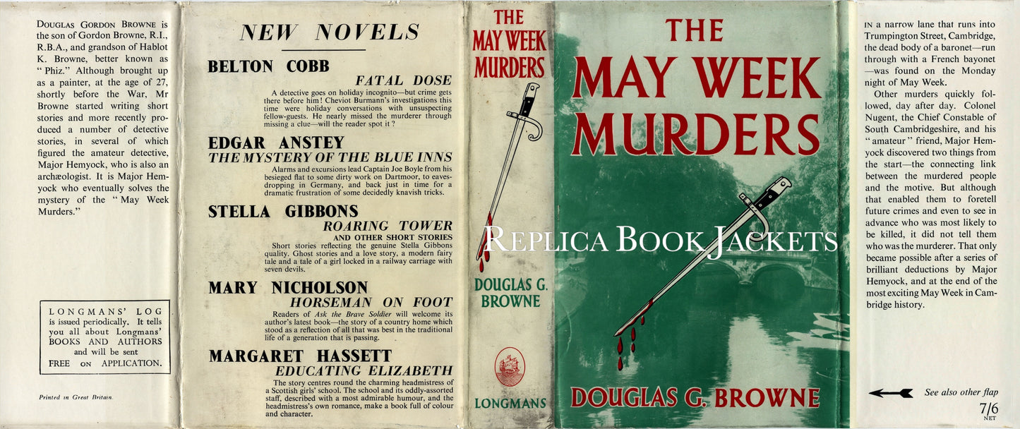 Browne, Douglas G. THE MAY-WEEK MURDERS 1st UK 1937