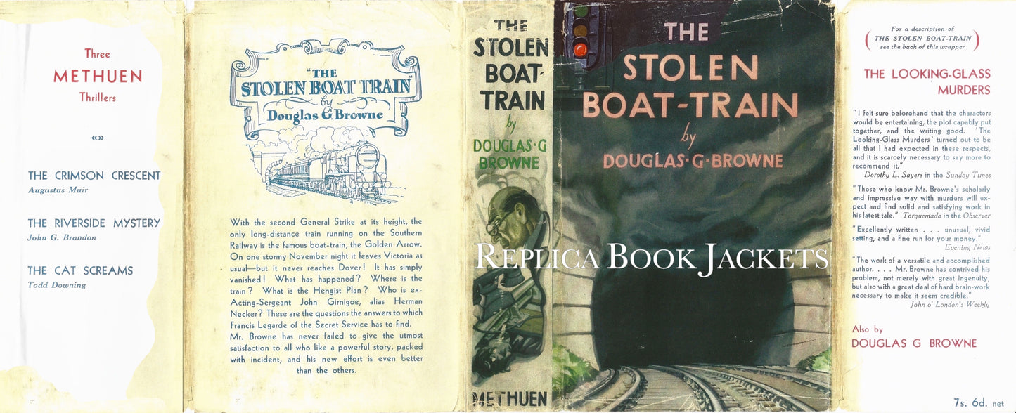 Browne, Douglas G. THE STOLEN BOAT-TRAIN 1st UK 1935