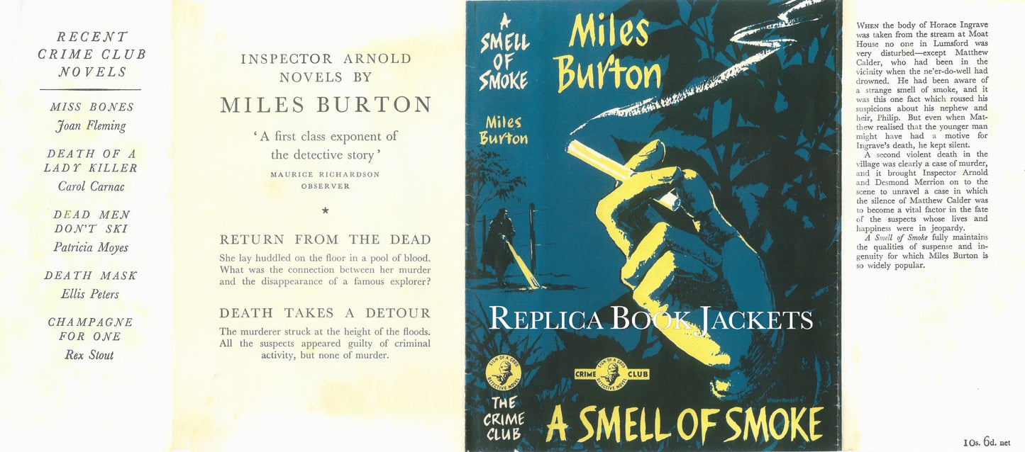 Burton, Miles A SMELL OF SMOKE 1st UK 1959