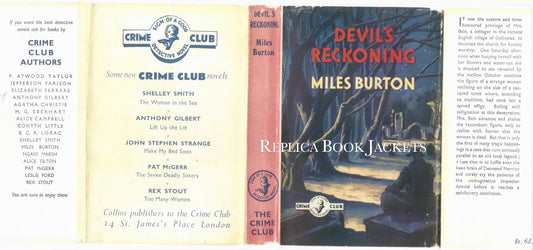 Burton, Miles DEVIL'S RECKONING 1st UK 1948