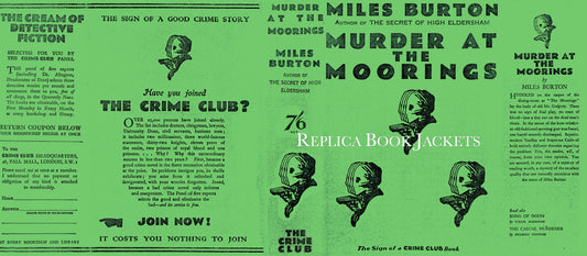 Burton, Miles MURDER AT THE MOORINGS 1st UK 1932