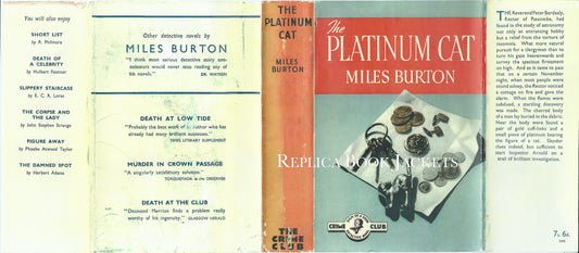 Burton, Miles THE PLATINUM CAT 1st UK 1938