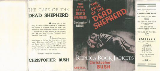 Bush, Christopher THE CASE OF THE DEAD SHEPHERD 1st UK 1934