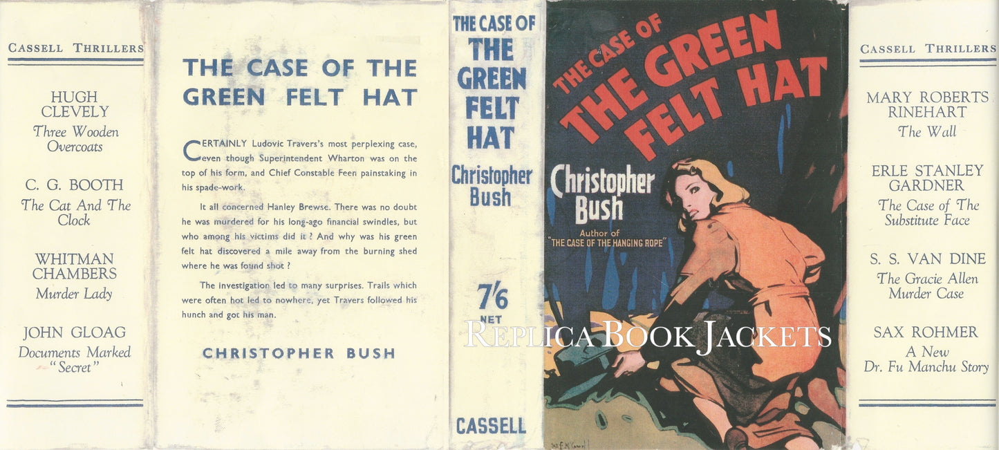 Bush, Christopher THE CASE OF THE GREEN FELT HAT 1st UK 1939