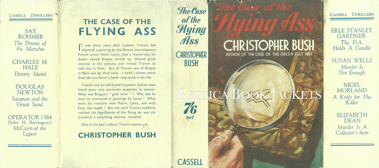 Copy of Bush, Christopher THE CASE OF THE FLYING ASS 1st UK 1939