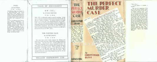 Christopher THE PERFECT MURDER CASE 1st UK 1929