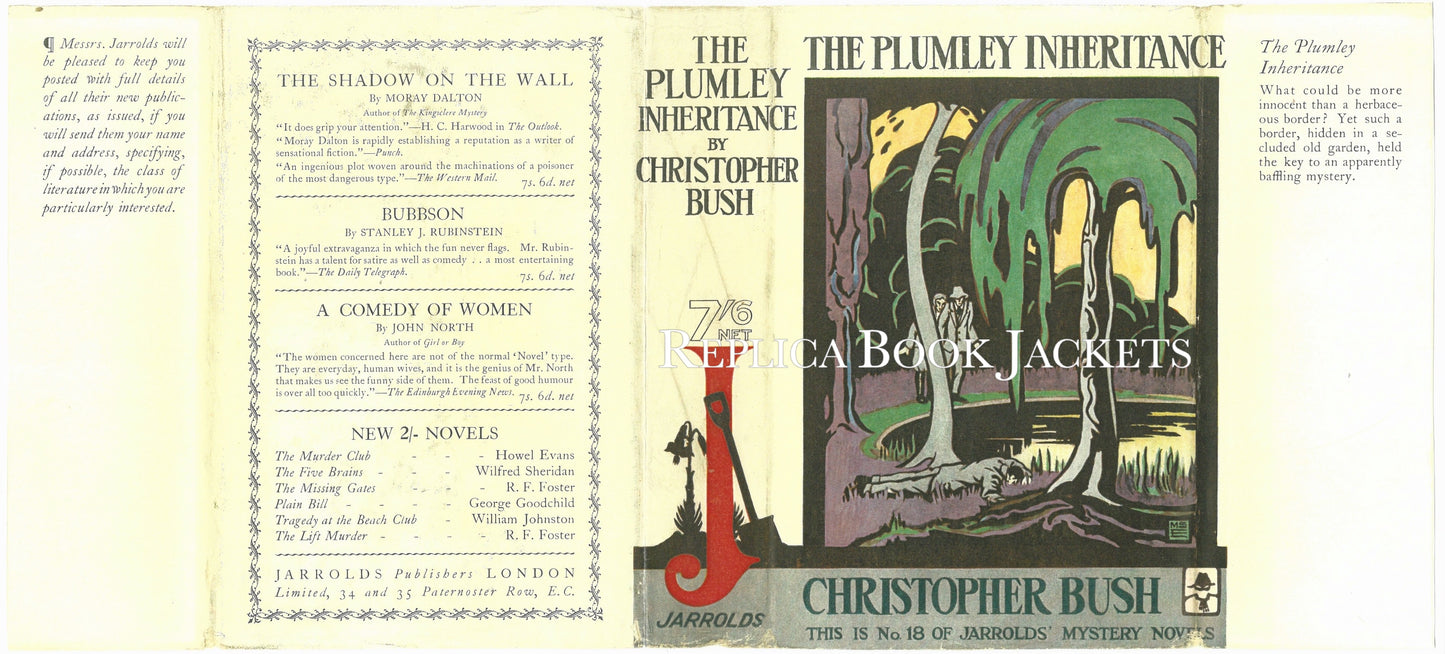 Christopher THE PLUMLEY INHERITANCE 1st UK 1926