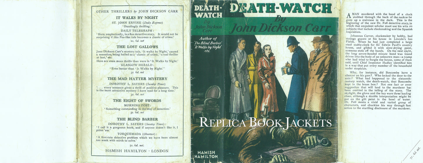 Carr, John Dickson DEATH-WATCH 1st UK 1935