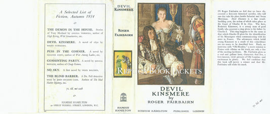 Carr, John Dickson (as Roger Fairbairn) DEVIL KINSMERE 1st UK 1934