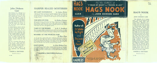 Carr, John Dickson HAG'S NOOK 1st US 1933