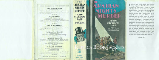 Carr, John Dickson THE ARABIAN NIGHTS MURDER 1st UK 1936