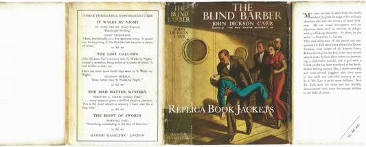 Carr, John Dickson THE BLIND BARBER 1st UK 1934