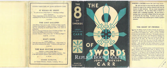 Carr, John Dickson THE EIGHT OF SWORDS 1st UK 1934
