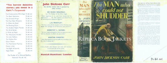 Carr, John Dickson THE MAN WHO COULD NOT SHUDDER 1st UK 1940
