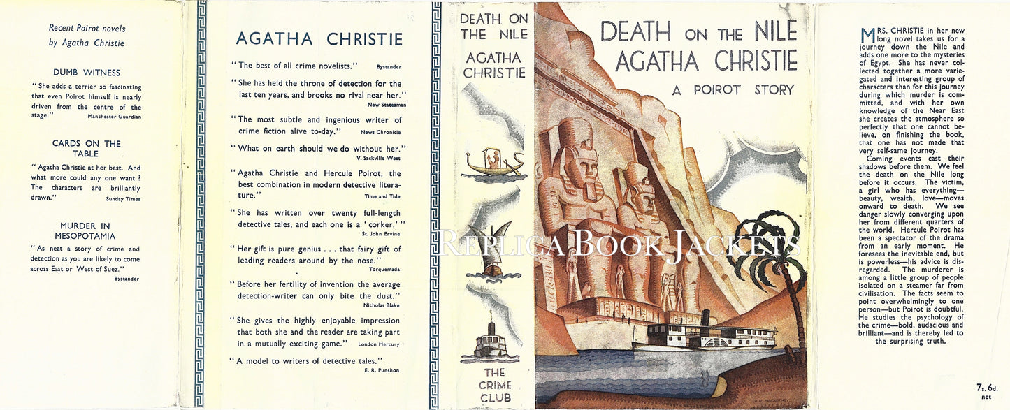 Christie, Agatha DEATH ON THE NILE 1st UK 1937