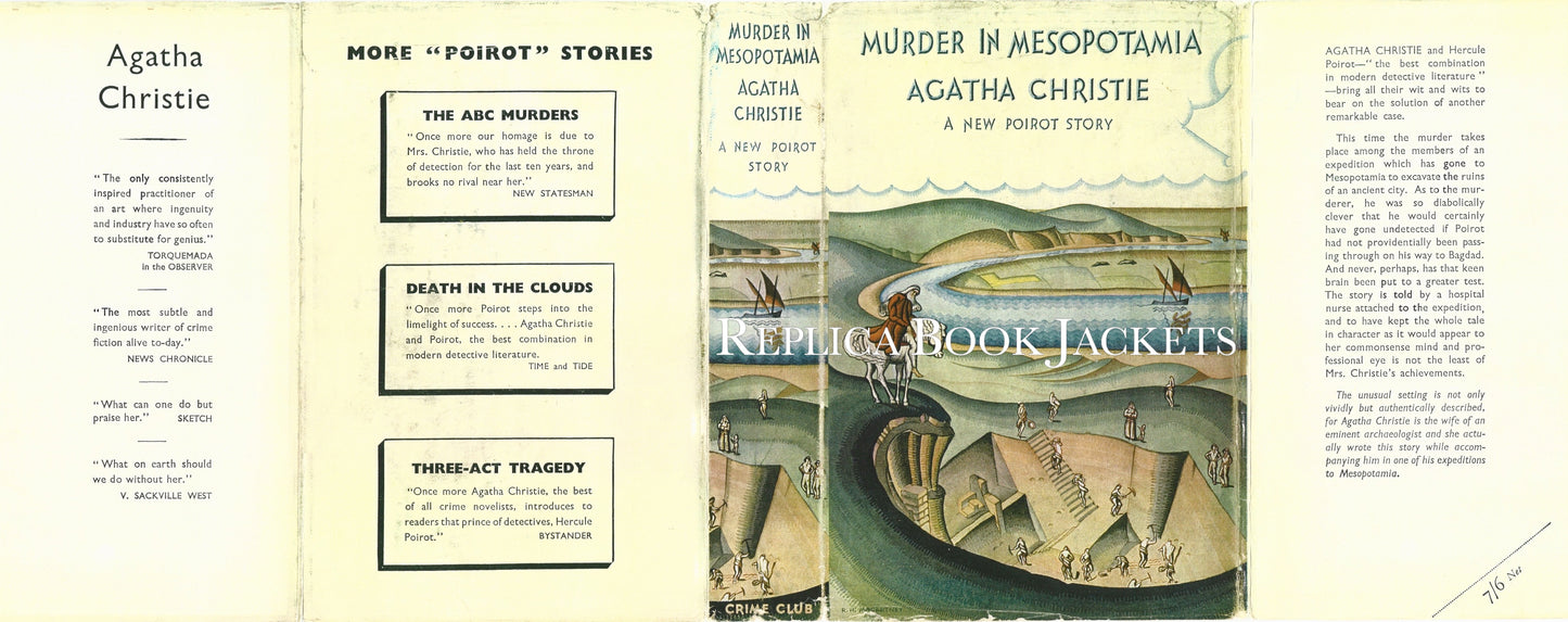 Christie, Agatha MURDER IN MESOPOTAMIA 1st UK 1936