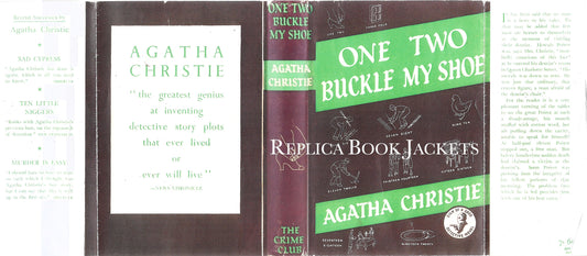 Christie, Agatha ONE, TWO BUCKLE MY SHOE 1st UK 1940