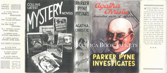 Christie, Agatha PARKER PYNE INVESTIGATES 1st UK 1934