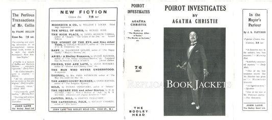 Christie, Agatha POIROT INVESTIGATES 1st UK 1924