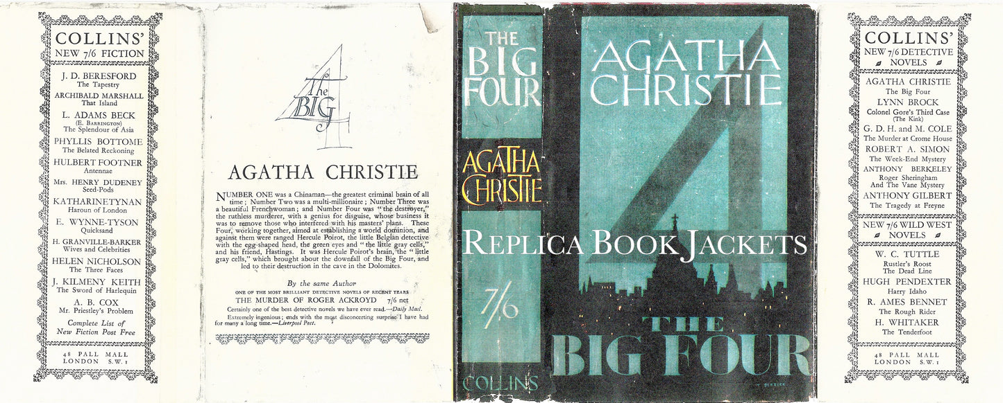 Christie, Agatha THE BIG FOUR 1st UK 1927