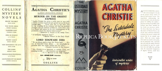 Christie, Agatha THE LISTERDALE MYSTERY 1st UK 1934