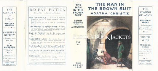 Christie, Agatha THE MAN IN THE BROWN SUIT 1st UK 1924