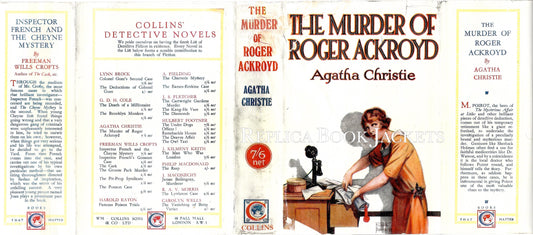 Christie, Agatha THE MURDER OF ROGER ACKROYD 1st UK 1926