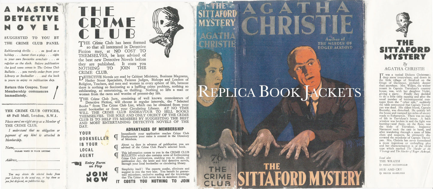 Christie, Agatha THE SITTAFORD MYSTERY 1st UK 1931